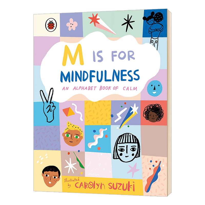 字母书 M代表正念 M is for Mindfulness An Alphabet Book of Calm 小瓢虫 Ladybird 精装 英文原版单词词汇学习书籍
