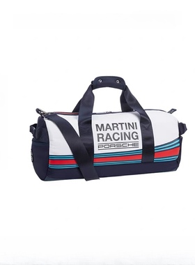 保时捷马提尼MARTINI系列白色旅行运动休闲挎包手提包4s店礼品现
