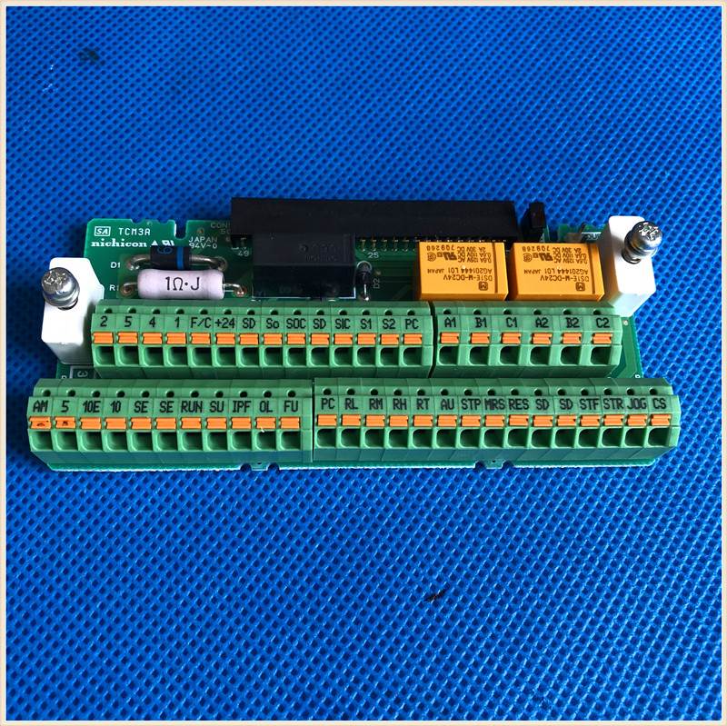 BKO-CA2160三菱变频器A800-F800-840全新控制接线端子板A80TA800C