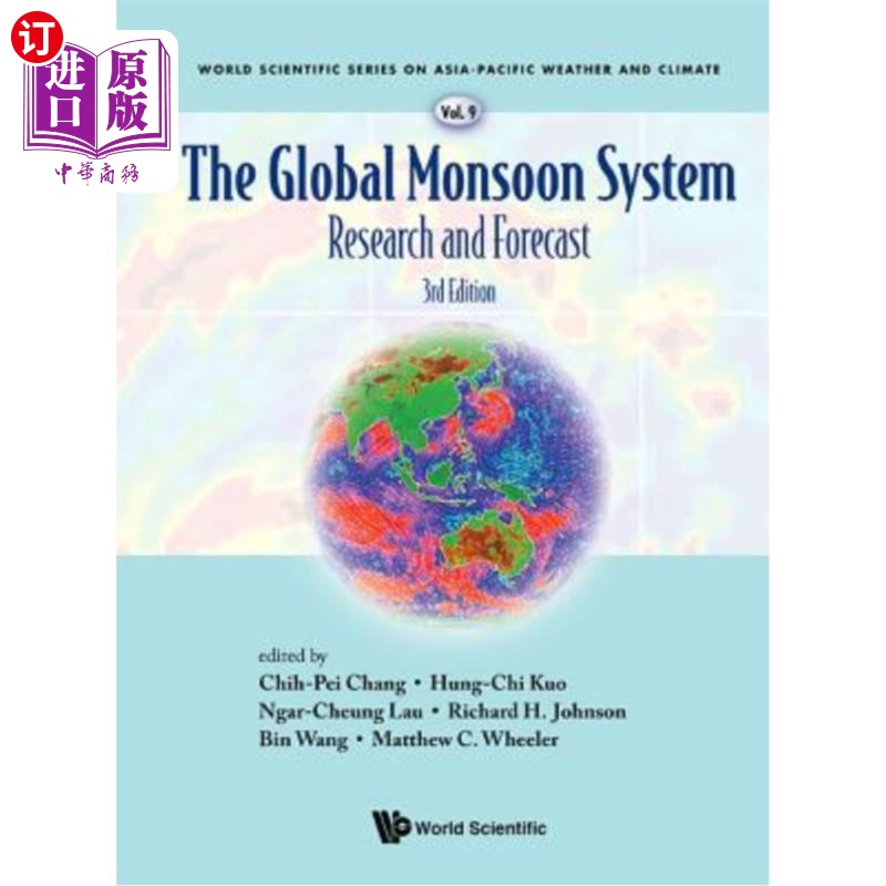 海外直订Global Monsoon System, The: Research and Forecast (Third Edition) 全球季风系统：研究与预测（第三版）