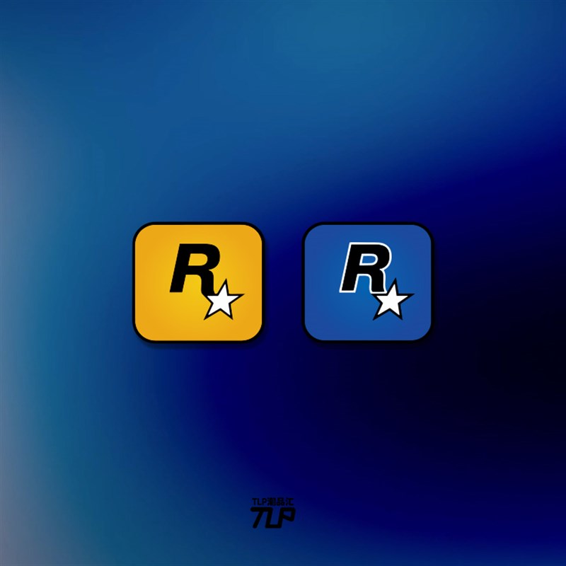 TLP反光车贴 R星出品必属精品 GTA给他爱标志logo机车摩托防水贴