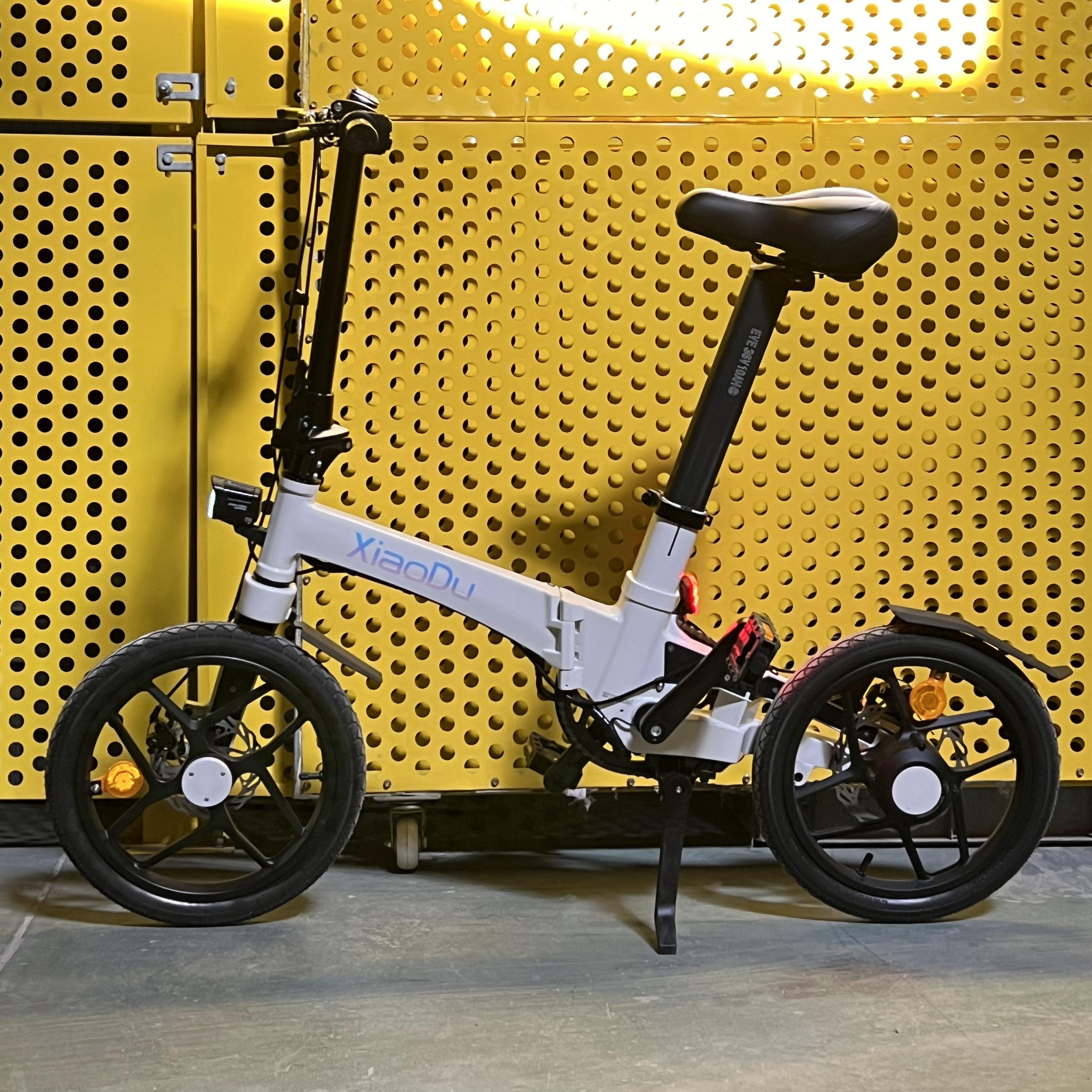 小杜S1新国标折叠电动自行车超轻迷你小型代步便携电动车女士电瓶