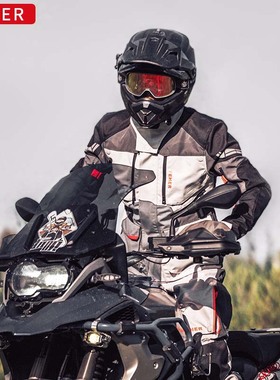 FEHER摩托车骑行服套装拉力服装全套男装机车摩旅防寒保暖冬