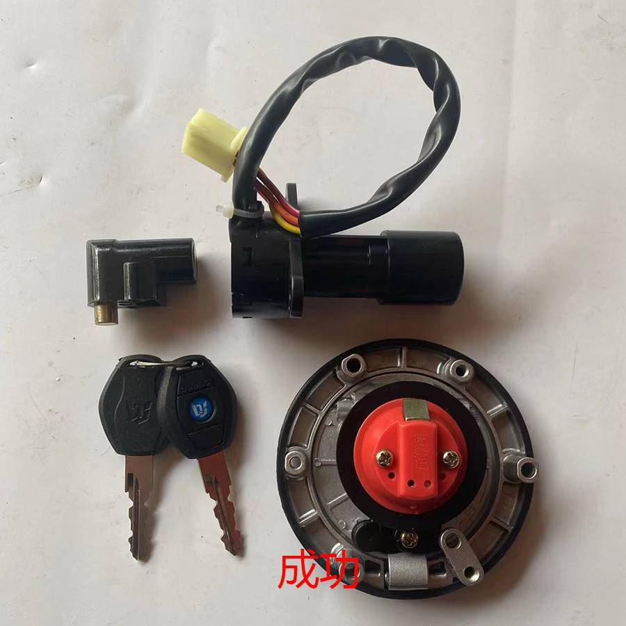 适用钱江摩托车配件QJ150-19A-19C钱江龙电门锁原厂锁电门油盖锁