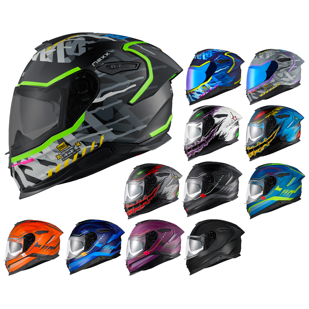 葡萄牙Nexx Y.100R摩托车头盔 热塑跑车全盔 2024款[代购]