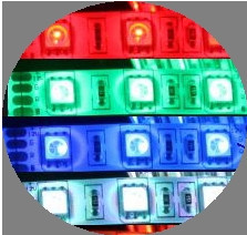 (5米300灯+控制器遥控器)12V汽车灯条LED摩托车灯条七彩/彩色灯带