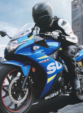 国四新款铃木GSX250c跑车双缸水冷电喷SR趴赛燃油可以上牌摩托车