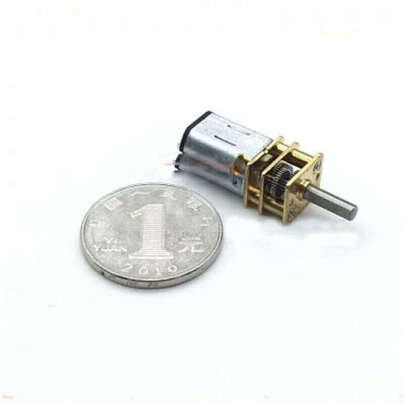 微型n20直流减速电机3v6v12v智能电子锁智能小车小型低速马达6v1|