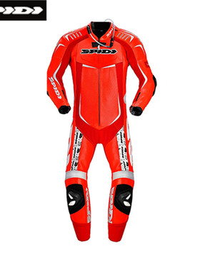 意大利SPIDI斯必迪GP复刻连体皮衣专业摩托高端赛道竞技比赛专用