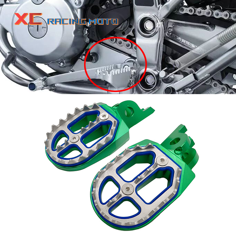 适用于川崎KX 250 250F 450 450F 250X 450X 越野摩托车CNC脚踏板