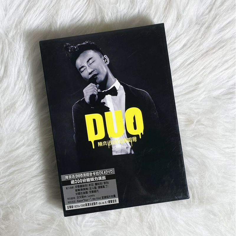 原装正版 陈奕迅 DUO 2010演唱会 4DVD光盘DTS碟片 环球唱片