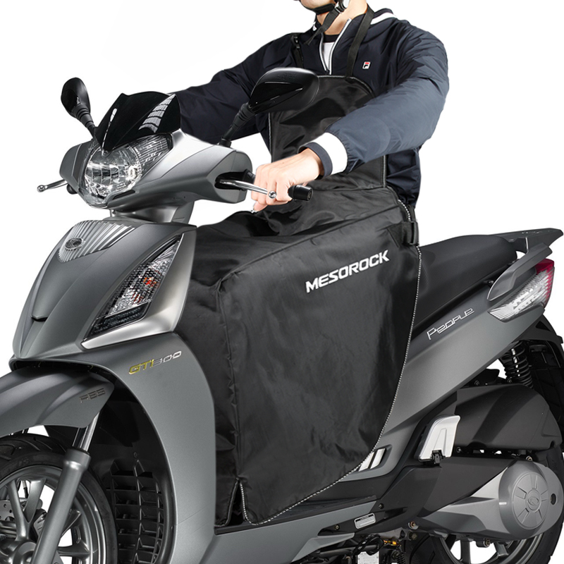 电动车挡风护腿罩保暖分离式摩托车踏板电瓶冬季骑行通用加绒短款