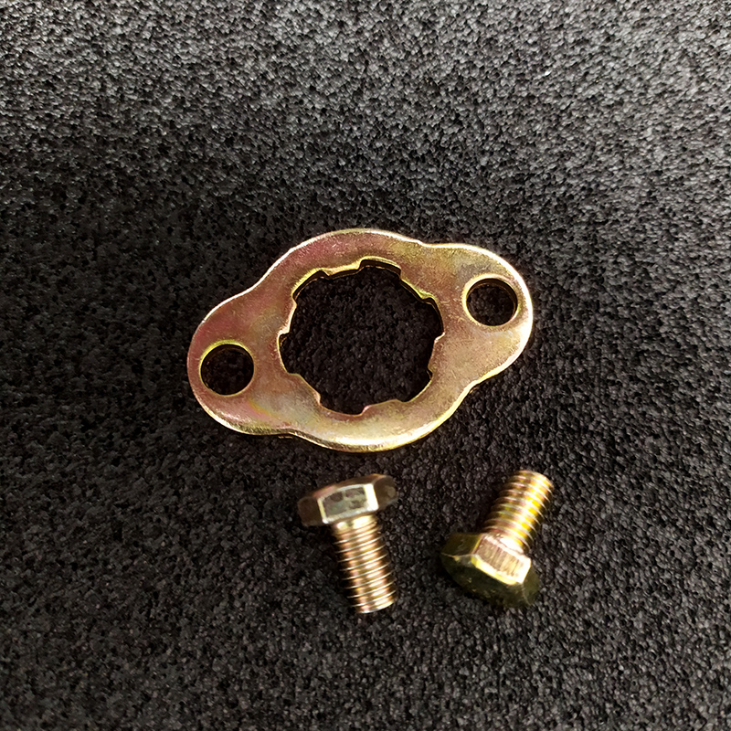 豪江HJ125 启典KD150 CG125 主动小牙盘链轮 锁片 固定螺栓配件