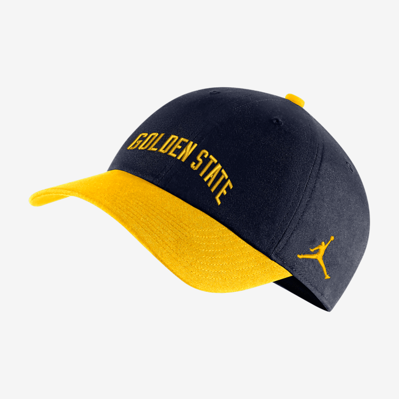 Nike/耐克金州勇士队声明版帽子棒球帽吸汗遮阳正品C12985C588