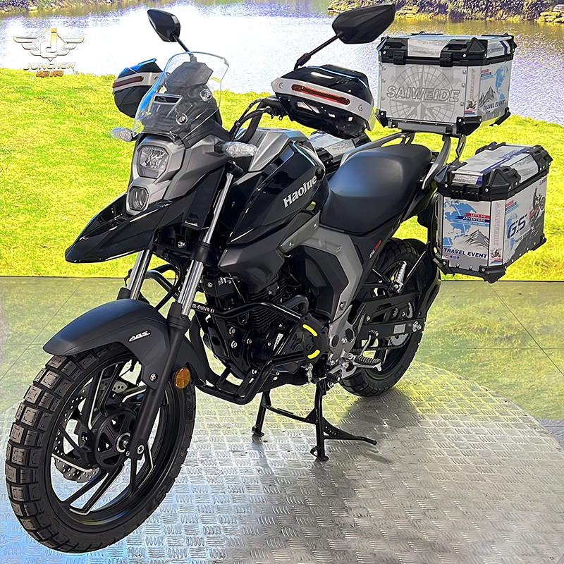 新适用于豪爵DL150摩托车铝合金护手罩手把挡风HJ150-17A导流罩防