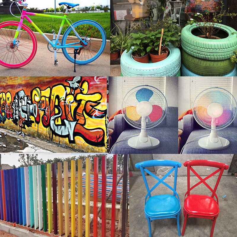 涂鸦自喷漆室内墙面彩色彩漆轮胎漆幼儿园墙上街头喷墙壁的喷漆罐