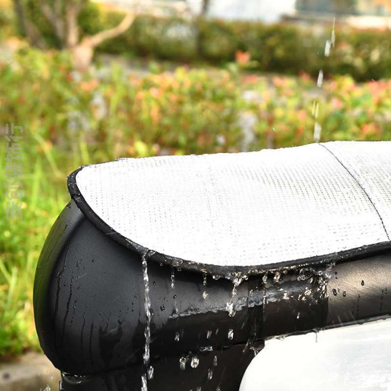 电动车夏季电瓶车防水%罩摩托车隔热防晒座套坐垫防雨罩垫通用