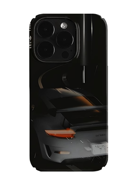 飙车残影艺术小众适用高级感卡通iPhone14pro+苹果15promax菲林手机壳新款13/12VIVO100