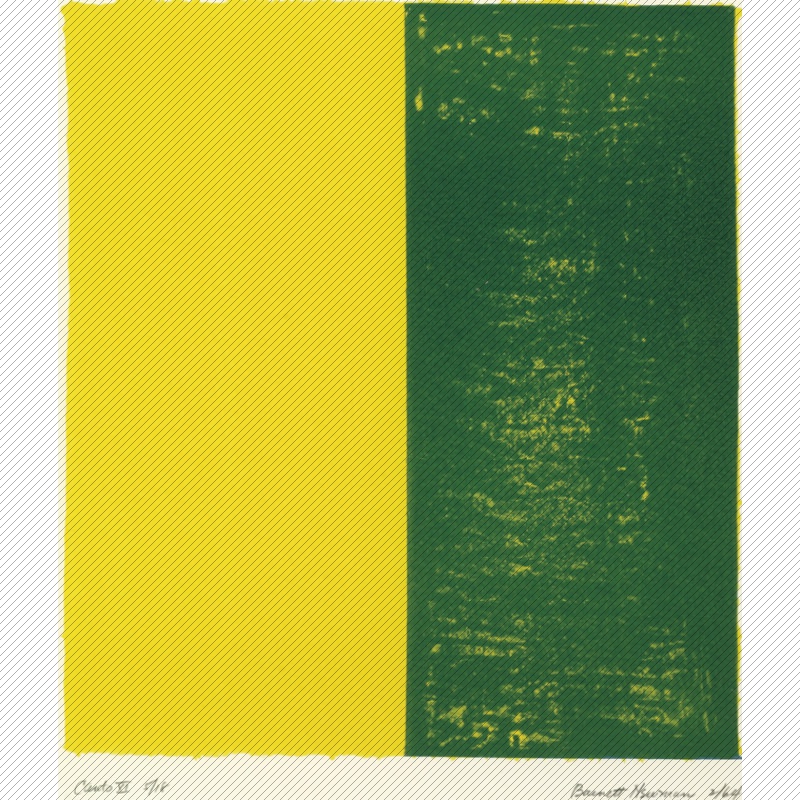 K937【美国】纽曼Newman极简主义抽象绘画作品电子图库油画素材