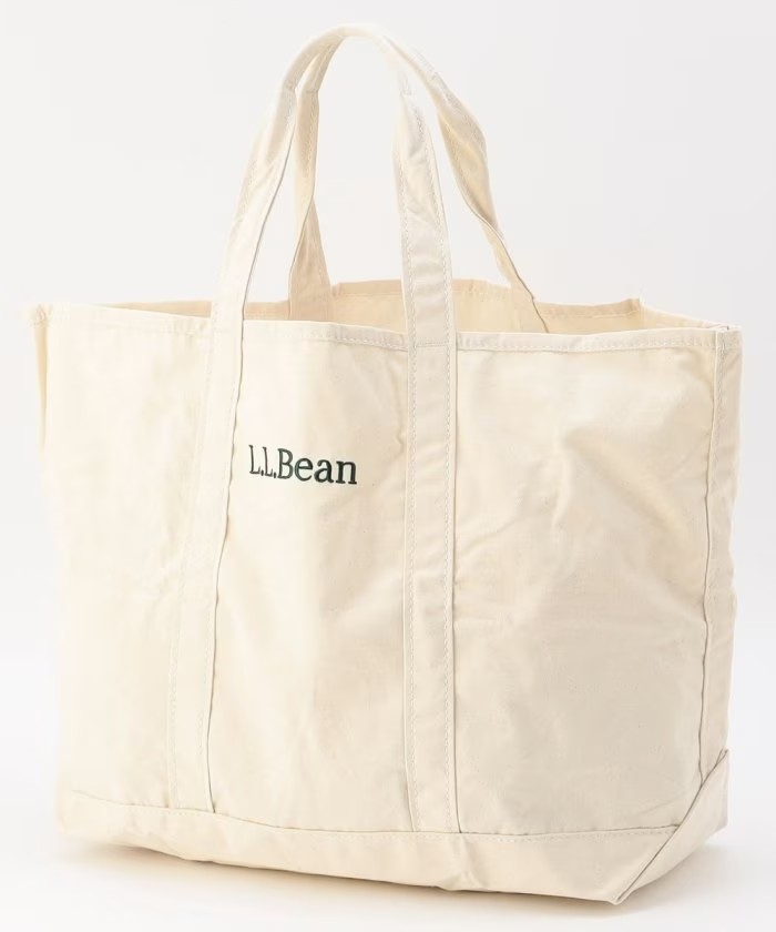 L.L.Bean grocery tote bag 23SS 刺绣LOGO帆布托特单肩手提包