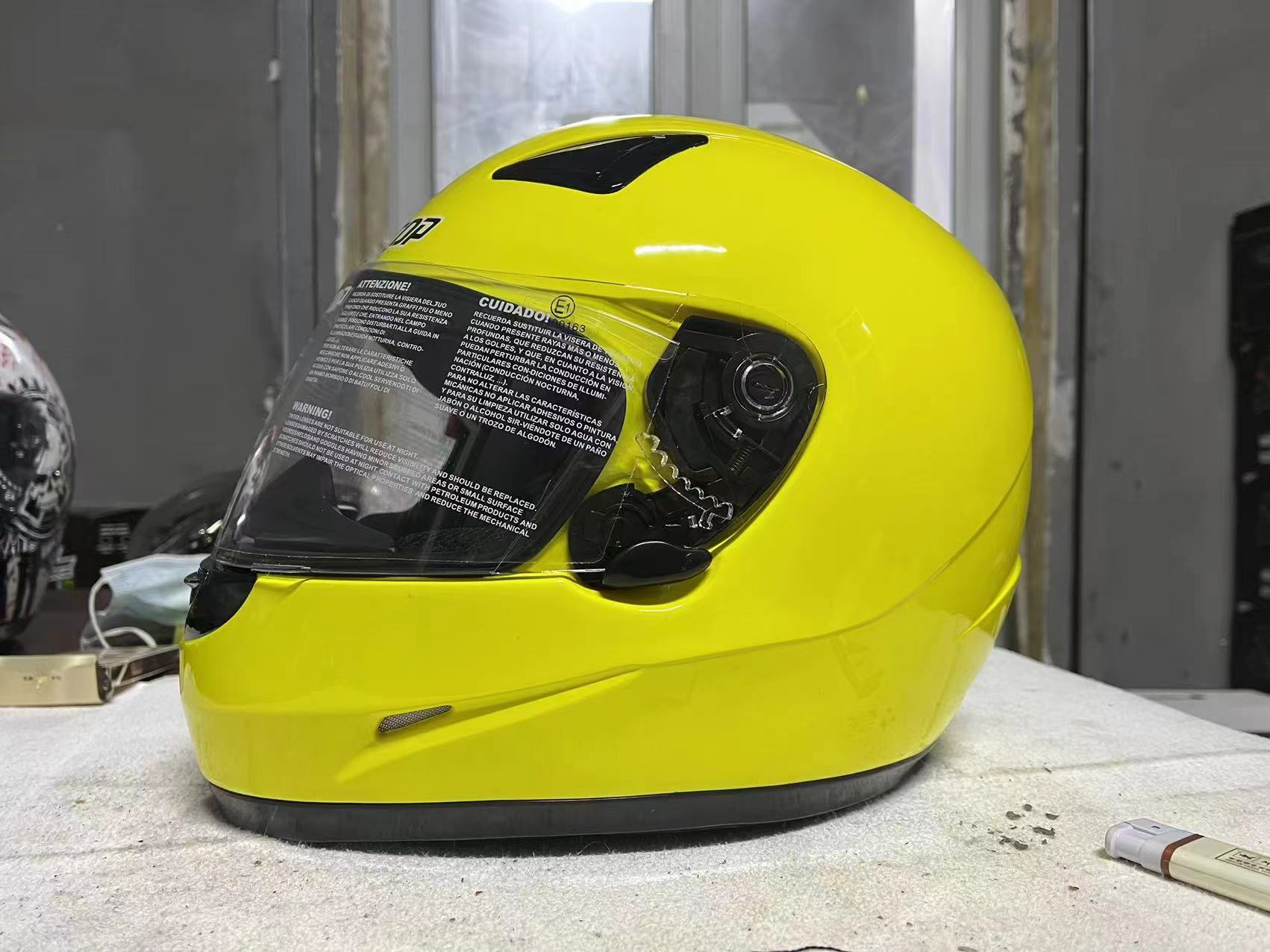 外贸库存alltop品牌ECE认证全盔电动重机车全覆式骑行摩托车头盔