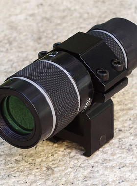 光学十倍望远镜猫头鹰专用可调节导轨带十字测距镜高清单筒10八8