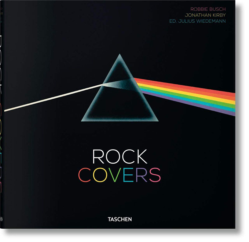摇滚乐专辑封面设计收藏集 塔森taschen出版社 英文原版 Rock Covers 平面设计作品 音乐黑胶收藏指南 进口艺术画集册