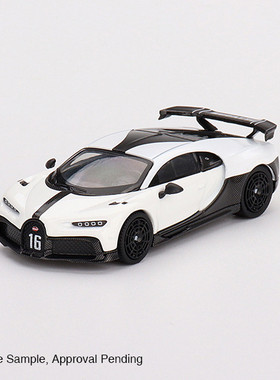 MINIGT #569 布加迪威龙 Bugatti Chiron Pur Sport白色合金模型