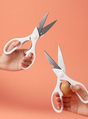 厨房剪刀刃2加厚多用食材料理剪刀日本家用不锈钢