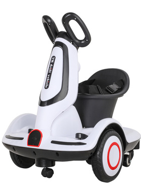 厂家供应儿童电动玩具车可坐可骑摩托车转转车室内室外四轮平衡车