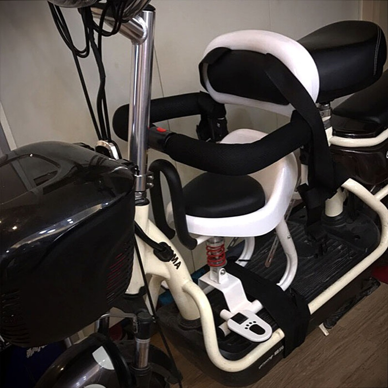 直销电三轮电车电动车上的儿童座椅前置可拆卸折叠摩托车小型儿童