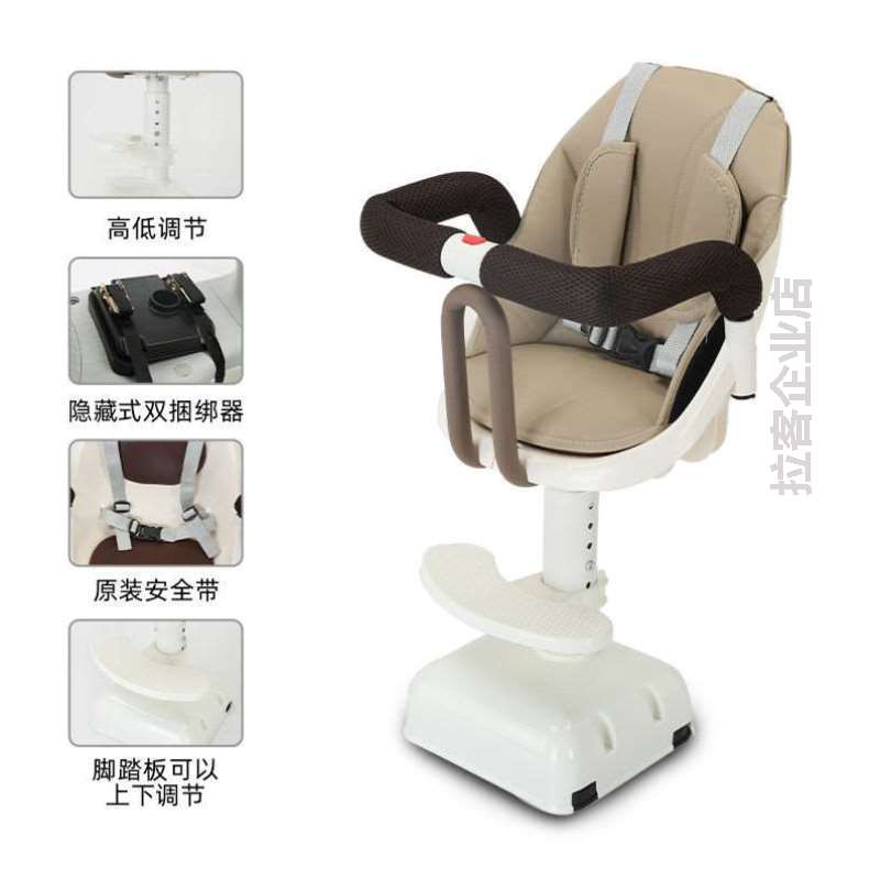 前置婴儿宝宝摩托车安全儿童座椅座椅骑宝宝电瓶车坐椅凳子小小孩