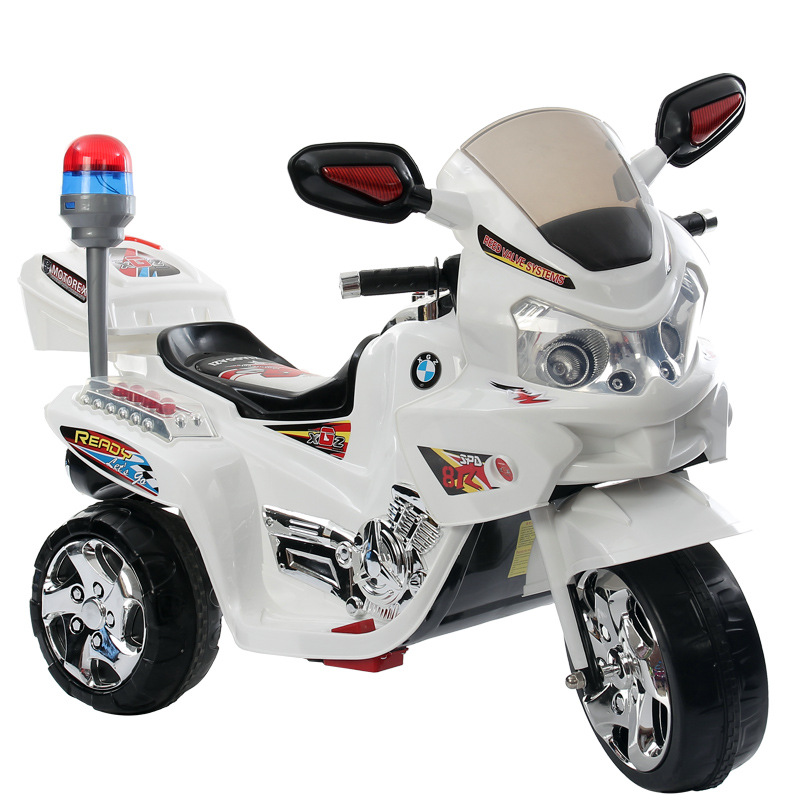 儿童电动摩托车三轮车加大号男女童车电瓶车小孩可坐人玩具车充电