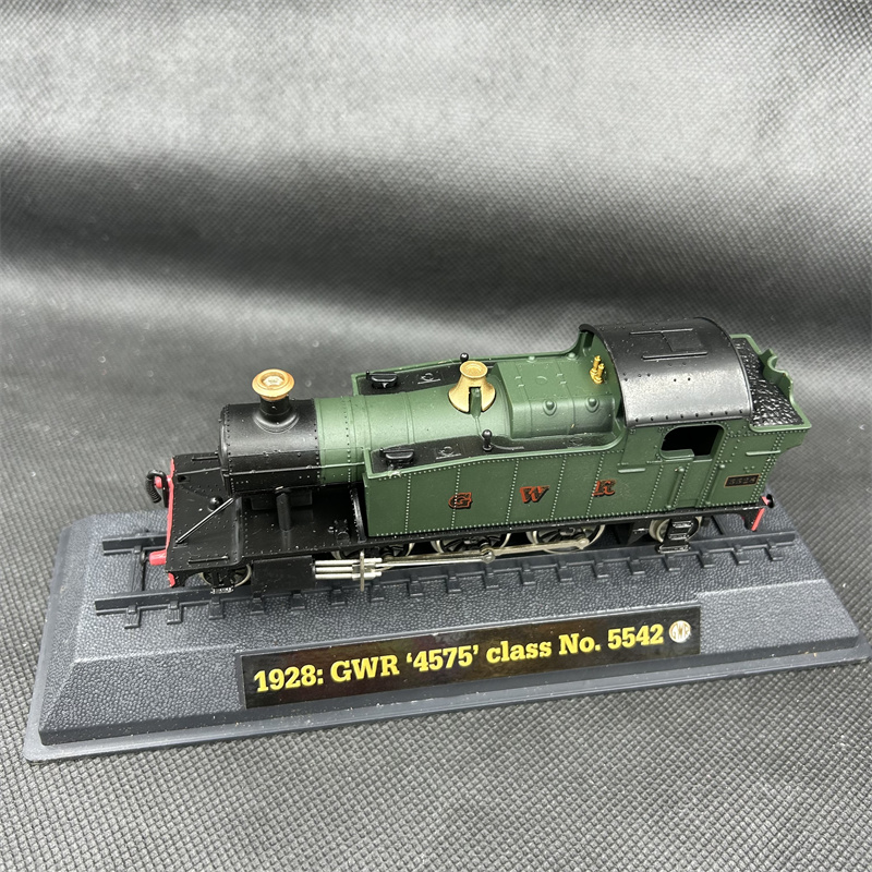 库存老货复古英国蒸汽机火车合金火车头模型收藏桌面摆件儿童玩具