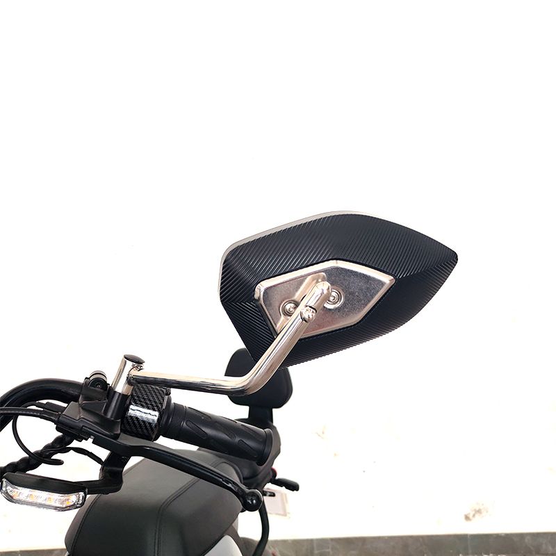 踏板摩托车铃木UY125 UU125后视镜凸镜球面大视野改装反光镜配件