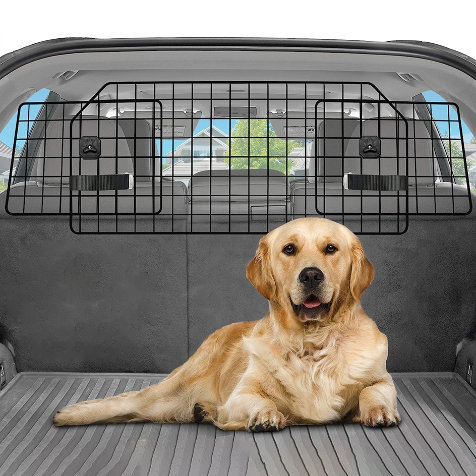 宠物车载狗狗隔离网防护栏后备箱安全坐车前排suv围栏宠物用品