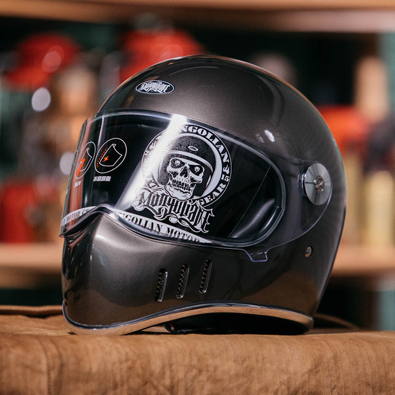 FOGY头盔进口蒙古人复古盔3c认证星战机车骑行哈雷凯旋摩托车全盔
