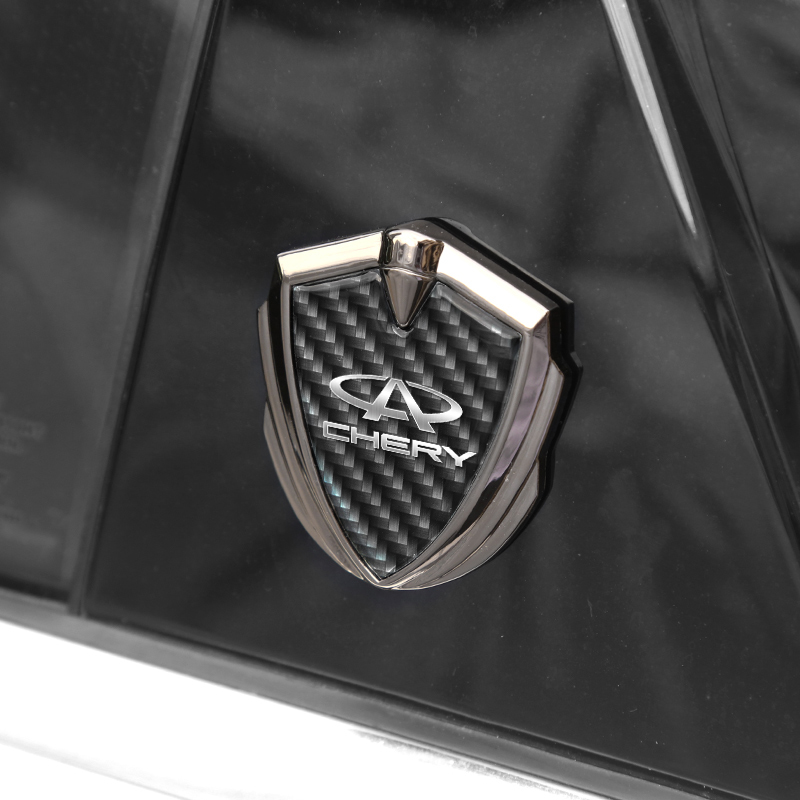 奇瑞专用金属3D汽车车贴车标装饰用品改装瑞虎8艾瑞泽5瑞虎7 5X 3