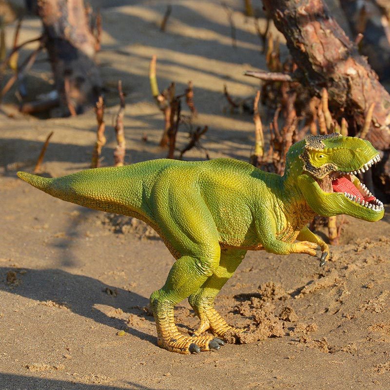 侏罗纪仿真恐龙模型玩具静态霸王龙雷克斯暴龙实心恐龙手办模型