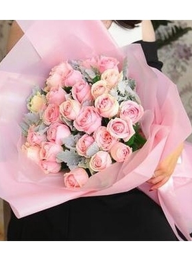 潍坊潍城区中百万家福潍坊火车站金沙广场鲜花店母亲节配送玫瑰