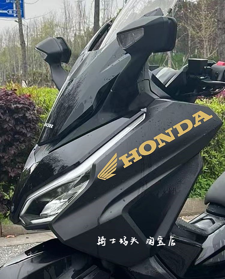 摩托车贴适用于本田国产佛沙NSS350贴纸logo拉花标志个性防水贴花