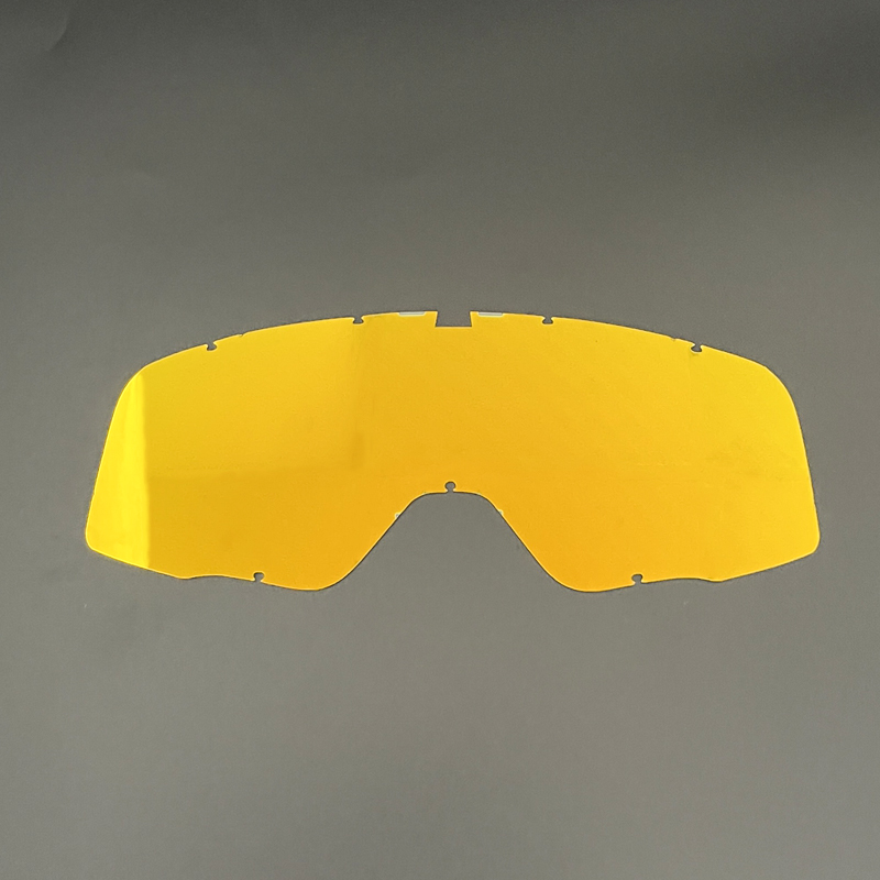 复古摩托车风镜哈雷头盔护目镜防风沙防雾替换风镜替换镜片
