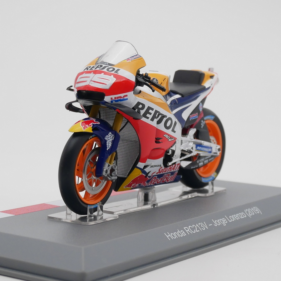 ixo 1:18 Moto GP 2019 Honda RC213V本田摩托车赛车合金玩具模型