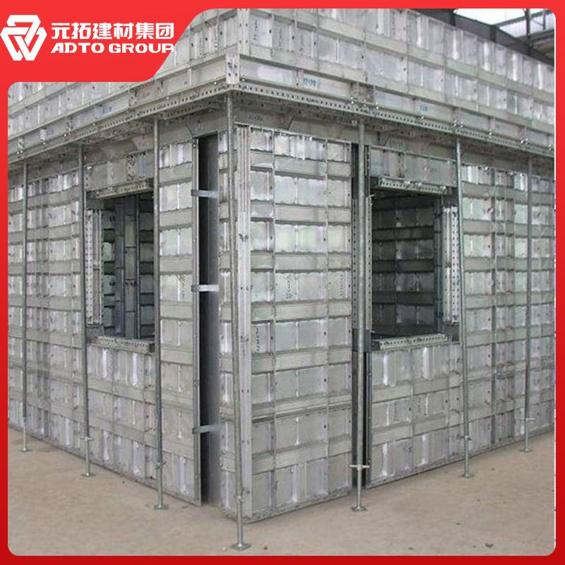 方型型号规格尺寸的铝合金模板 租赁铝模板建筑建材高层深化配模
