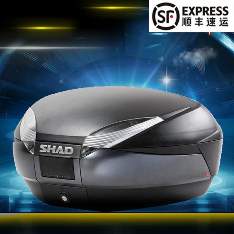 配件适用于夏德摩托车后备箱SH48升摩托车后尾箱头盔箱春风黄龙GW