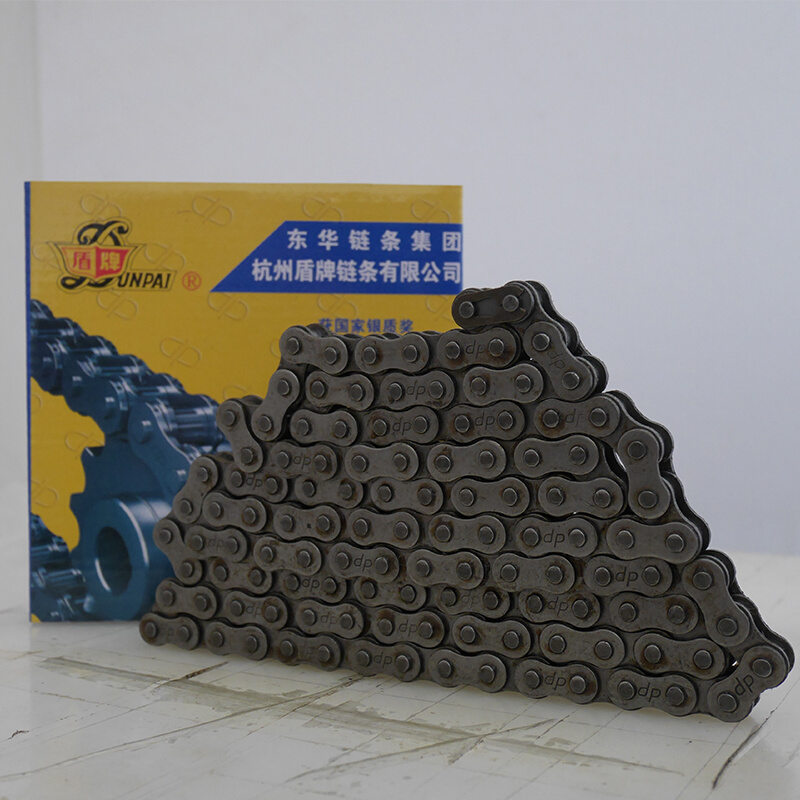 杭州盾牌工业传动链条12A/12B-1 6分单排链轮链条 4分多尺寸120节