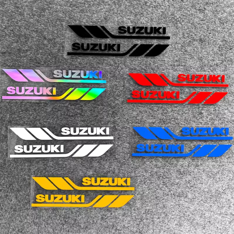 适用铃木SUZUKI反光贴纸摩托踏板车小海豚125/DL/GSX250R装饰贴