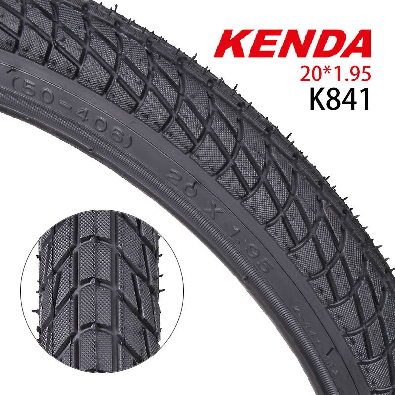 Kenda/建大自行车轮胎20寸1.5 1.75 1.95 2 单车折叠车内外胎美嘴