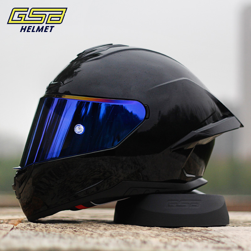 GSB 东来也摩托车头盔男女款大尾翼国潮机车全覆式gsa头盔361GT
