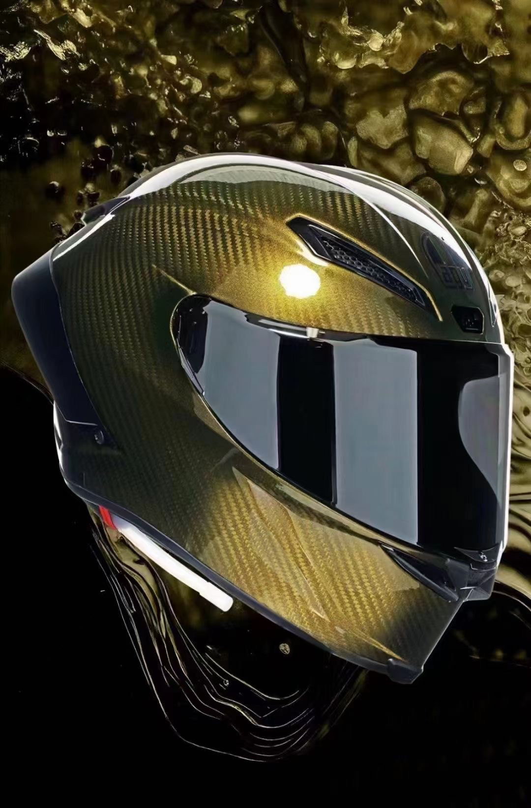 AGV PISTA GP RR金色ORO 碳纤维头盔 机车摩托全盔